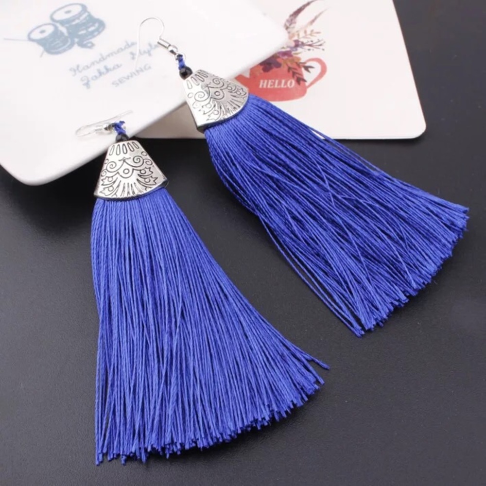 Bohemian fashion tassel earrings new